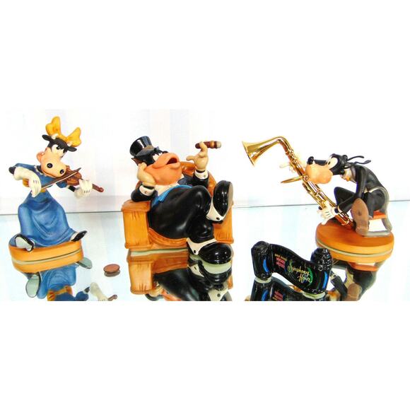 NEW (4) WDCC Disney Symphony Hour SYLVESTER MACARONI GOOFY NOTE CLARABELLE TITLE - Picture 11 of 12